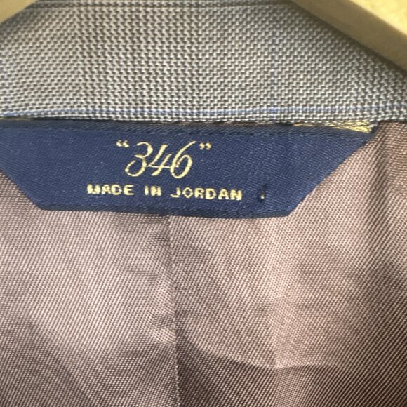 Brooks Brothers 346 Madison Fit Men 44 Brown Glen Plaid Wool Blazer Jacket - Picture 5 of 10